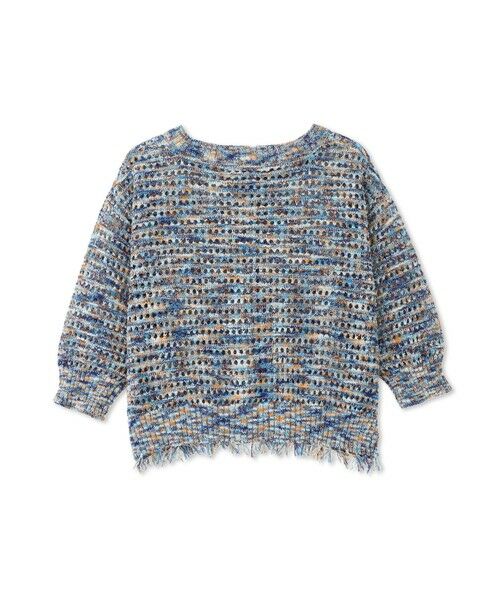 MAYSON GREY / メイソングレイ カーディガン・ボレロ | ループカスリヤーン透かし編みカーディガン≪手洗い可能≫ | 詳細11