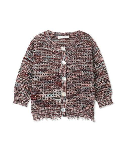 MAYSON GREY / メイソングレイ カーディガン・ボレロ | ループカスリヤーン透かし編みカーディガン≪手洗い可能≫ | 詳細24