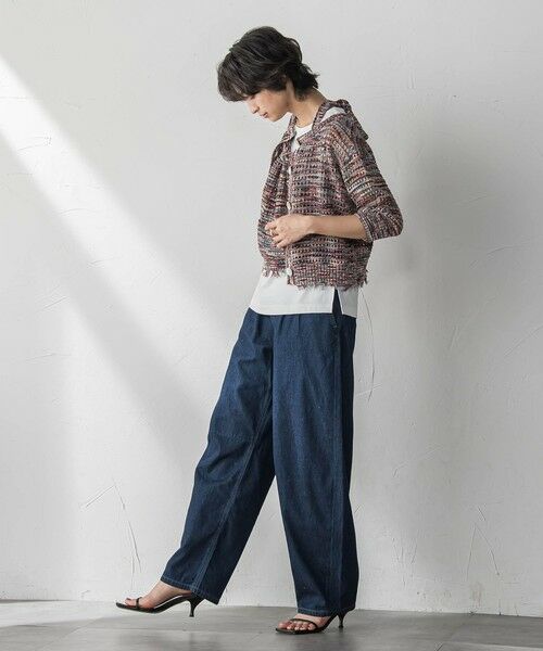 MAYSON GREY / メイソングレイ カーディガン・ボレロ | ループカスリヤーン透かし編みカーディガン≪手洗い可能≫ | 詳細21