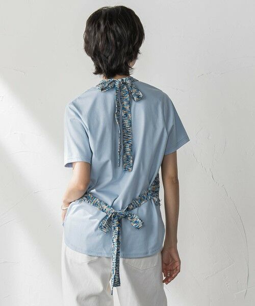 MAYSON GREY / メイソングレイ ニット・セーター | ループカスリヤーンホルターネックビスチェ≪手洗い可能≫ | 詳細2