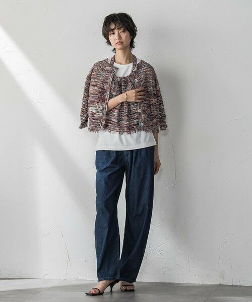 MAYSON GREY / メイソングレイ ニット・セーター | ループカスリヤーンホルターネックビスチェ≪手洗い可能≫ | 詳細19