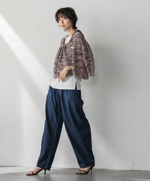 MAYSON GREY / メイソングレイ ニット・セーター | ループカスリヤーンホルターネックビスチェ≪手洗い可能≫ | 詳細20