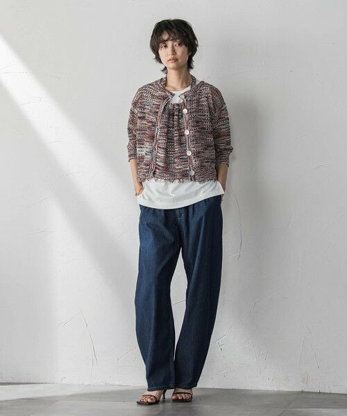 MAYSON GREY / メイソングレイ ニット・セーター | ループカスリヤーンホルターネックビスチェ≪手洗い可能≫ | 詳細21