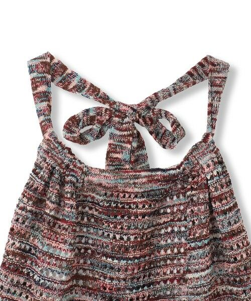 MAYSON GREY / メイソングレイ ニット・セーター | ループカスリヤーンホルターネックビスチェ≪手洗い可能≫ | 詳細25