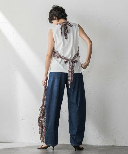 MAYSON GREY / メイソングレイ ニット・セーター | ループカスリヤーンホルターネックビスチェ≪手洗い可能≫ | 詳細15