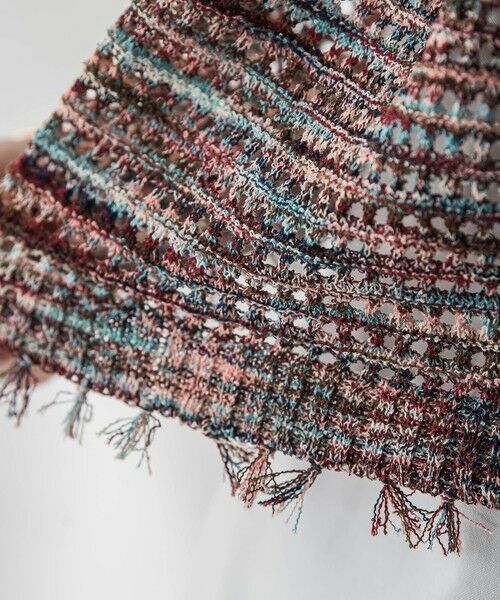 MAYSON GREY / メイソングレイ ニット・セーター | ループカスリヤーンホルターネックビスチェ≪手洗い可能≫ | 詳細18