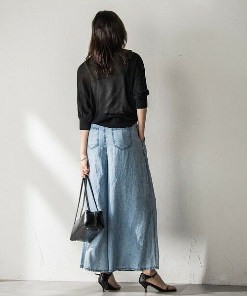 MAYSON GREY / メイソングレイ ニット・セーター | 【WEB限定】コード刺繍ロゴニットプルオーバー≪手洗い可能≫ | 詳細12