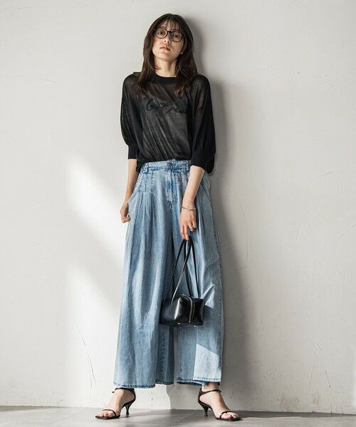 MAYSON GREY / メイソングレイ ニット・セーター | 【WEB限定】コード刺繍ロゴニットプルオーバー≪手洗い可能≫ | 詳細13