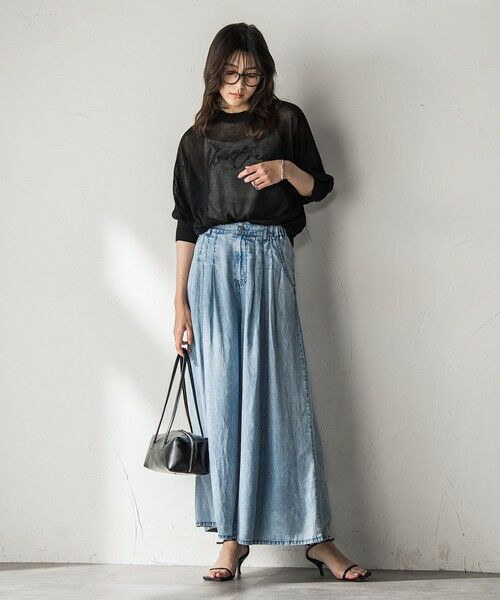 MAYSON GREY / メイソングレイ ニット・セーター | 【WEB限定】コード刺繍ロゴニットプルオーバー≪手洗い可能≫ | 詳細14