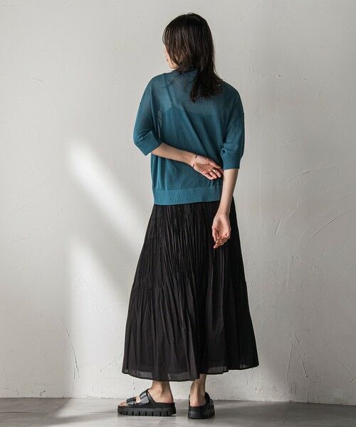 MAYSON GREY / メイソングレイ ニット・セーター | 【WEB限定】コード刺繍ロゴニットプルオーバー≪手洗い可能≫ | 詳細22