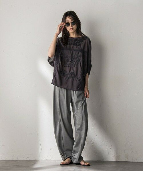 MAYSON GREY / メイソングレイ シャツ・ブラウス | ボタニカル刺繍ドルマンブラウス≪手洗い可能≫ | 詳細28