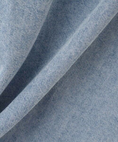 MAYSON GREY / メイソングレイ ロング・マキシ丈ワンピース | バイオシルクデニムタックフレアワンピース≪洗濯機で洗える≫ | 詳細26