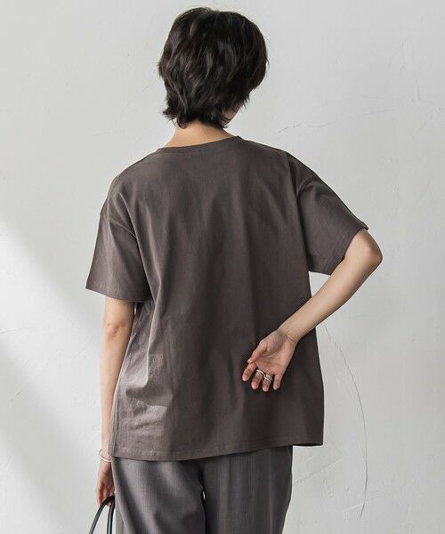 MAYSON GREY / メイソングレイ カットソー | 【WEB限定】スクエア箔オーバーサイズTシャツ≪手洗い可能≫ | 詳細24