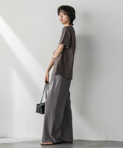 MAYSON GREY / メイソングレイ カットソー | 【WEB限定】スクエア箔オーバーサイズTシャツ≪手洗い可能≫ | 詳細26