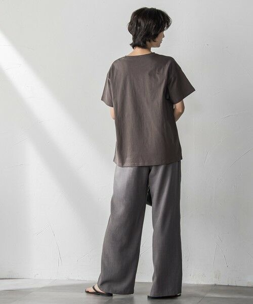 MAYSON GREY / メイソングレイ カットソー | 【WEB限定】スクエア箔オーバーサイズTシャツ≪手洗い可能≫ | 詳細27