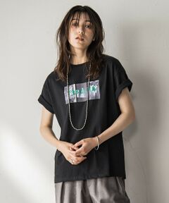 MAYSON GREY / メイソングレイ カットソー | 【WEB限定】フォトプリントTシャツ≪手洗い可能≫