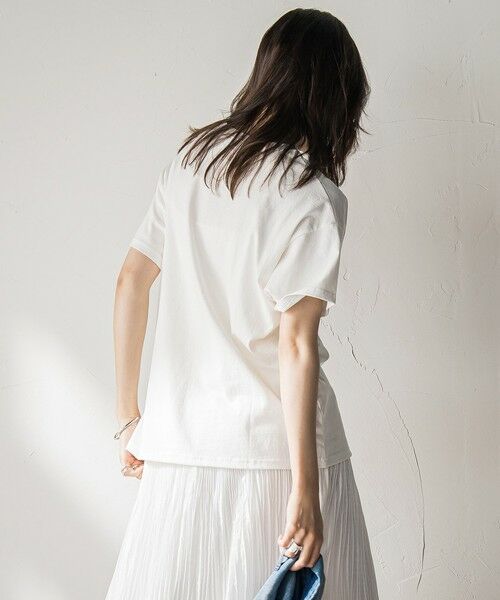 MAYSON GREY / メイソングレイ カットソー | 【WEB限定】フォトプリントTシャツ≪手洗い可能≫ | 詳細3