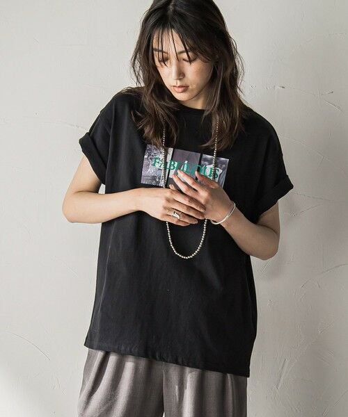 MAYSON GREY / メイソングレイ カットソー | 【WEB限定】フォトプリントTシャツ≪手洗い可能≫ | 詳細10