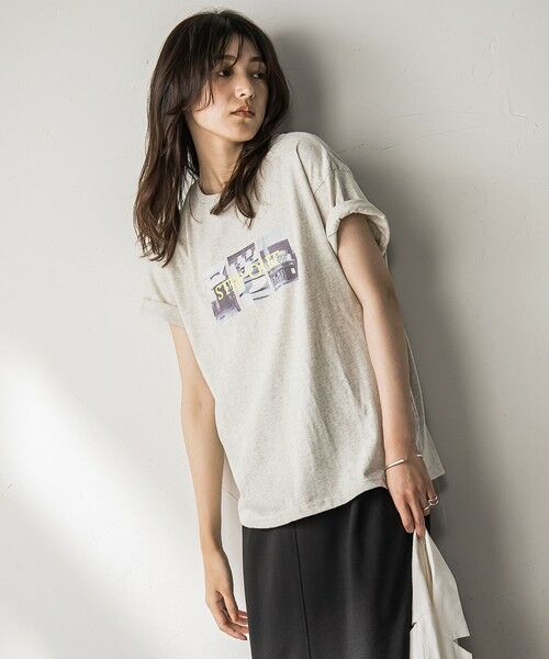 MAYSON GREY / メイソングレイ カットソー | 【WEB限定】フォトプリントTシャツ≪手洗い可能≫ | 詳細24