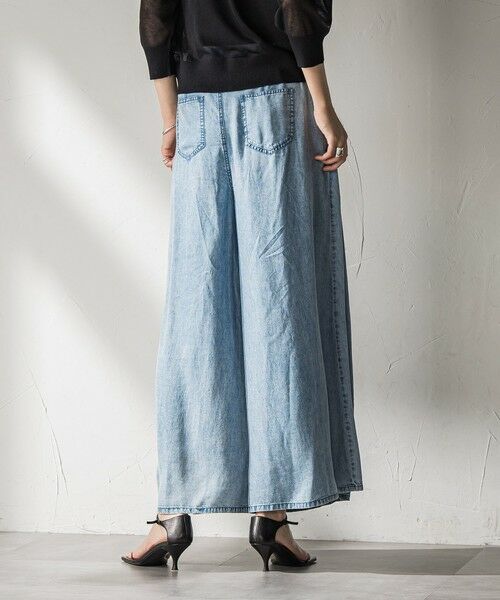 MAYSON GREY / メイソングレイ その他パンツ | バイオシルクデニムフレアパンツ≪洗濯機で洗える≫ | 詳細11