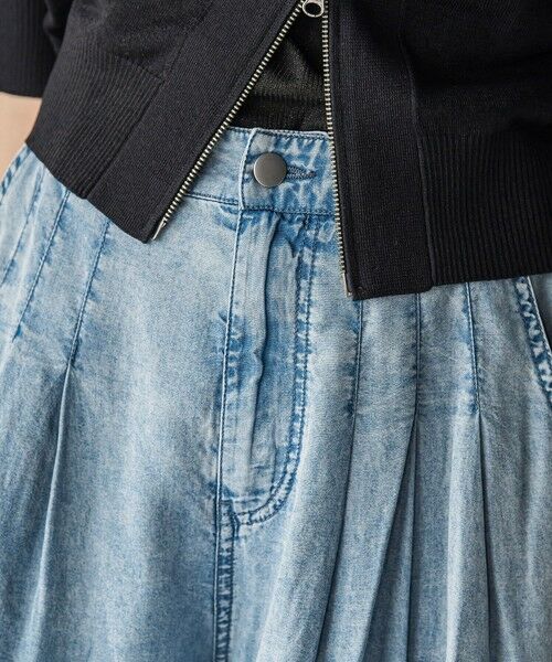 MAYSON GREY / メイソングレイ その他パンツ | バイオシルクデニムフレアパンツ≪洗濯機で洗える≫ | 詳細17