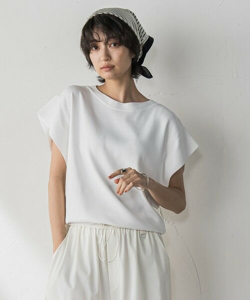 MAYSON GREY / メイソングレイ ニット・セーター | 【WEB限定】フレンチスリーブニットプルオーバー≪手洗い可能≫ | 詳細1