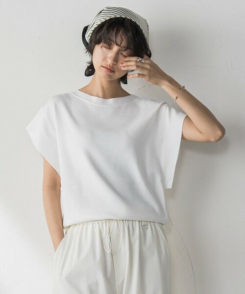 セール】 【WEB限定】フレンチスリーブニットプルオーバー