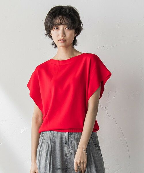 MAYSON GREY / メイソングレイ ニット・セーター | 【WEB限定】フレンチスリーブニットプルオーバー≪手洗い可能≫ | 詳細7