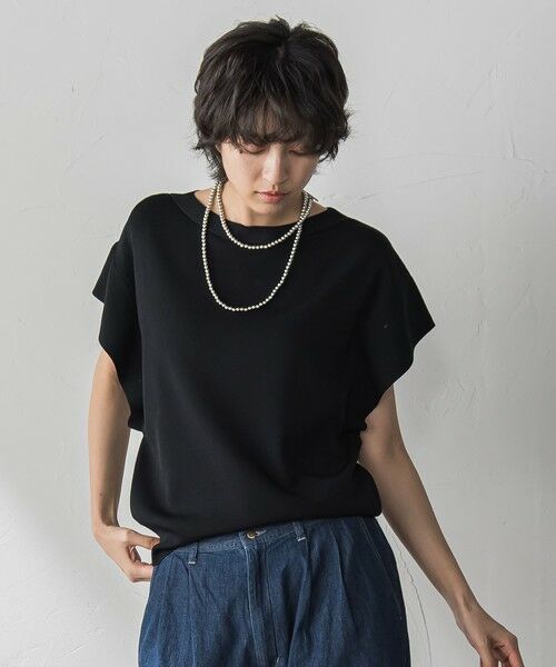 MAYSON GREY / メイソングレイ ニット・セーター | 【WEB限定】フレンチスリーブニットプルオーバー≪手洗い可能≫ | 詳細15