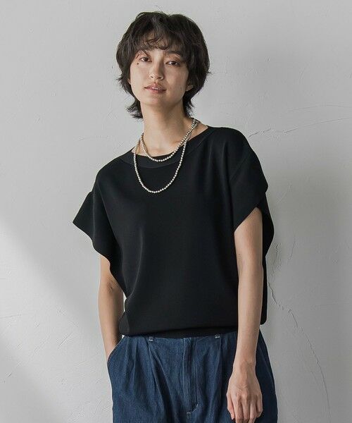 MAYSON GREY / メイソングレイ ニット・セーター | 【WEB限定】フレンチスリーブニットプルオーバー≪手洗い可能≫ | 詳細16