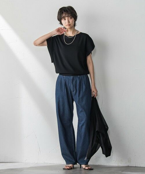 MAYSON GREY / メイソングレイ ニット・セーター | 【WEB限定】フレンチスリーブニットプルオーバー≪手洗い可能≫ | 詳細17