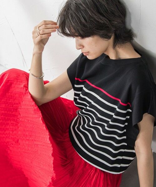 MAYSON GREY / メイソングレイ ニット・セーター | 【WEB限定】フレンチスリーブニットプルオーバー≪手洗い可能≫ | 詳細22