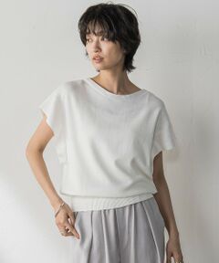 MAYSON GREY / メイソングレイ ニット・セーター | 【WEB限定】スパンコールフレンチスリーブニットプルオーバー≪手洗い可能≫