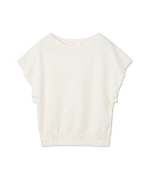 MAYSON GREY / メイソングレイ ニット・セーター | 【WEB限定】スパンコールフレンチスリーブニットプルオーバー≪手洗い可能≫ | 詳細8