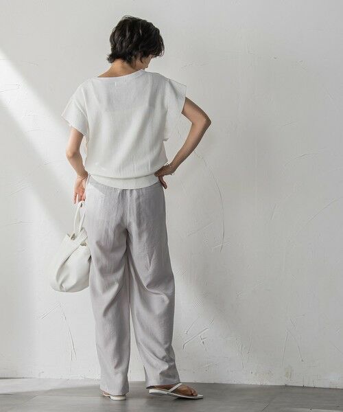 MAYSON GREY / メイソングレイ ニット・セーター | 【WEB限定】スパンコールフレンチスリーブニットプルオーバー≪手洗い可能≫ | 詳細6