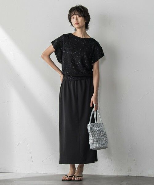 MAYSON GREY / メイソングレイ ニット・セーター | 【WEB限定】スパンコールフレンチスリーブニットプルオーバー≪手洗い可能≫ | 詳細13