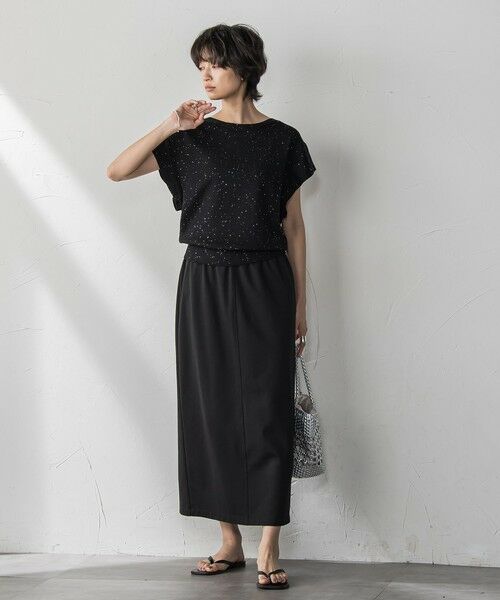 MAYSON GREY / メイソングレイ ニット・セーター | 【WEB限定】スパンコールフレンチスリーブニットプルオーバー≪手洗い可能≫ | 詳細15