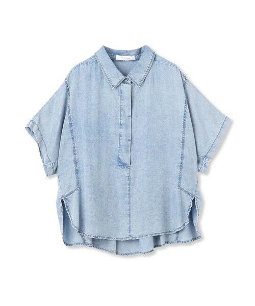 MAYSON GREY / メイソングレイ シャツ・ブラウス | バイオシルクデニムブラウス≪洗濯機で洗える≫ | 詳細18