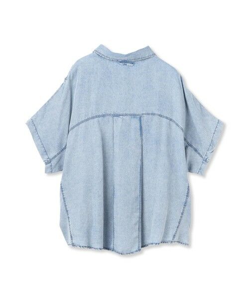 MAYSON GREY / メイソングレイ シャツ・ブラウス | バイオシルクデニムブラウス≪洗濯機で洗える≫ | 詳細19