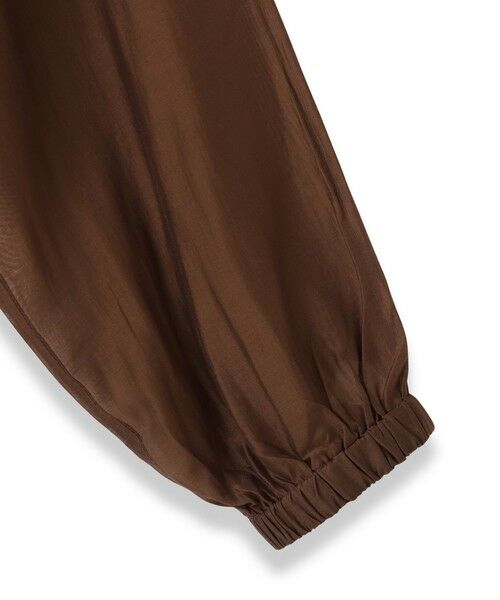 MAYSON GREY / メイソングレイ テーラードジャケット | シアーオーガンジー長袖フードブルゾン≪手洗い可能≫ | 詳細19