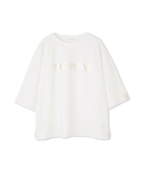 MAYSON GREY / メイソングレイ カットソー | 箔プリントロゴTシャツ≪手洗い可能≫ | 詳細14