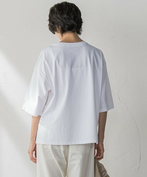 MAYSON GREY / メイソングレイ カットソー | 箔プリントロゴTシャツ≪手洗い可能≫ | 詳細4