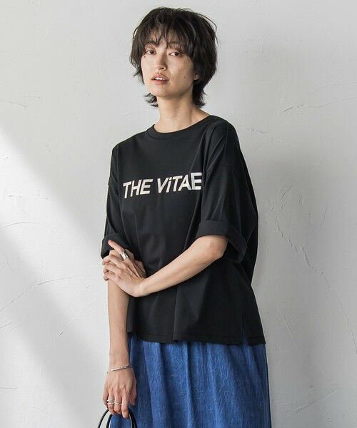 MAYSON GREY / メイソングレイ カットソー | 箔プリントロゴTシャツ≪手洗い可能≫ | 詳細21