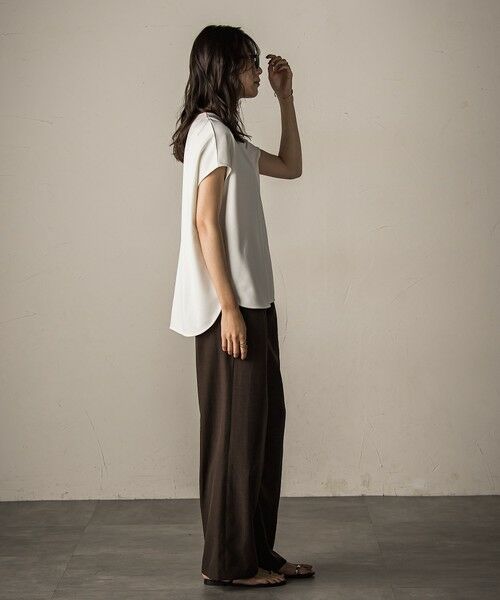 MAYSON GREY / メイソングレイ カットソー | 叶えるマルチフレンチスリーブプルオーバー≪洗濯機で洗える≫ | 詳細5