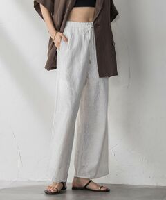 MAYSON GREY / メイソングレイ その他パンツ | ペイズリー総刺繍綿ボイルストレートパンツ≪手洗い可能≫