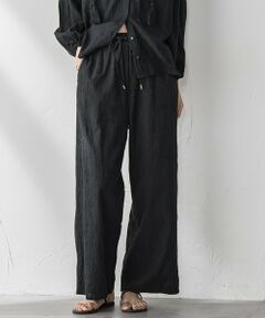 MAYSON GREY / メイソングレイ その他パンツ | ペイズリー総刺繍綿ボイルストレートパンツ≪手洗い可能≫