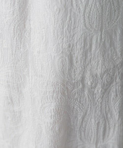 MAYSON GREY / メイソングレイ その他パンツ | ペイズリー総刺繍綿ボイルストレートパンツ≪手洗い可能≫ | 詳細8