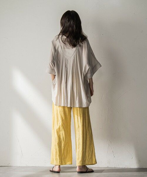 MAYSON GREY / メイソングレイ その他パンツ | ペイズリー総刺繍綿ボイルストレートパンツ≪手洗い可能≫ | 詳細25