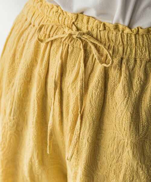 MAYSON GREY / メイソングレイ その他パンツ | ペイズリー総刺繍綿ボイルストレートパンツ≪手洗い可能≫ | 詳細26