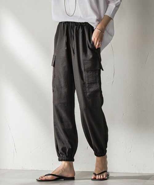 MAYSON GREY / メイソングレイ その他パンツ | 【WEB限定】パラシュートカーゴパンツ≪洗濯機で洗える≫ | 詳細2